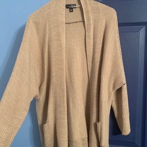 Tan knitted cardigan